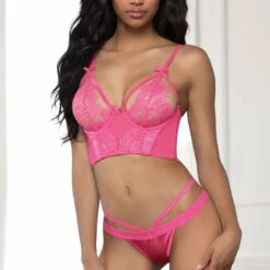 Seven Till Midnight Cherry On Top Bra Set