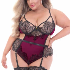 Seven Till Midnight Plus Size Forever Yours Teddy