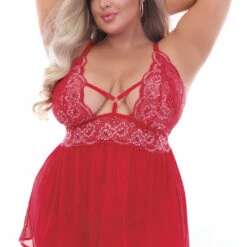 Seven Till Midnight Plus Size Passion Babydoll
