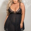 Seven Till Midnight Plus Size Love Scene Babydoll