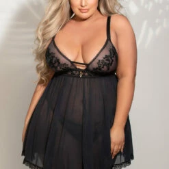 Seven Till Midnight Plus Size Love Scene Babydoll