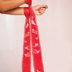 Seven Till Midnight Satin Bondage Ties Accessories