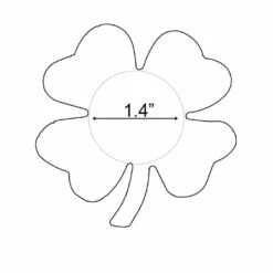 GE Apparel Leopard Print Mini Shamrock Nipple Pasties