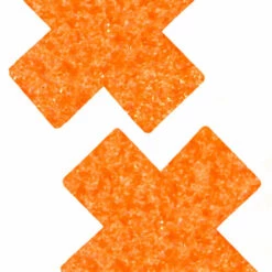 NevaNude Neon Orange UV Glitter X Pasties