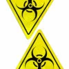 Pastease Toxic Symbol Sign Pasties