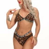 3WISHES Sexy Baby Leopard Bra Set