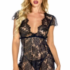 3WISHES Lingerie Lovely In Lace Chemise