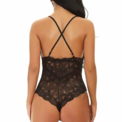 3WISHES Lingerie Lacy V-Cut Teddy 28 3WISHES Lingerie Lacy V-Cut Teddy