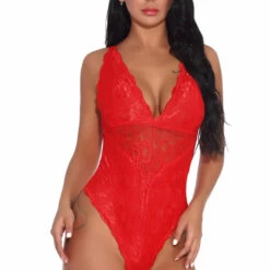 3WISHES Lingerie Lacy V-Cut Teddy 23 3WISHES Lingerie Lacy V-Cut Teddy