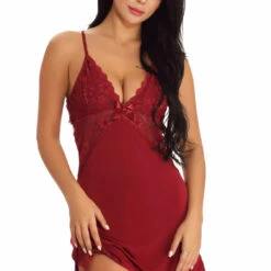 3WISHES Lace Inset Chemise