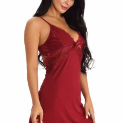 3WISHES Lace Inset Chemise