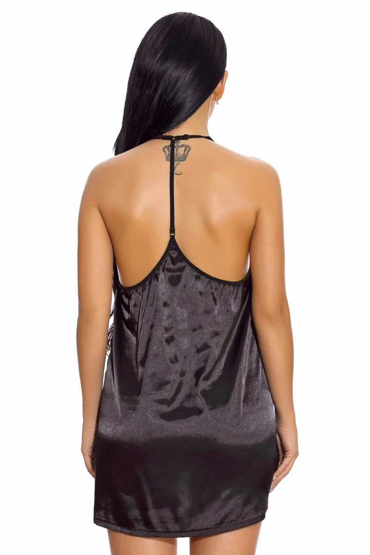 3WISHES Nothing But Satin Chemise Lingerie 6 3WISHES Nothing But Satin Chemise Lingerie