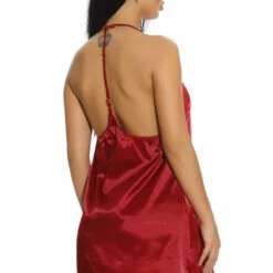 3WISHES Nothing But Satin Chemise Lingerie 8 3WISHES Nothing But Satin Chemise Lingerie