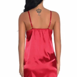 3WISHES Lovely Lace And Satin Chemise 8 3WISHES Lovely Lace And Satin Chemise