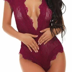 3WISHES Lingerie Perfectly Patterned Romper