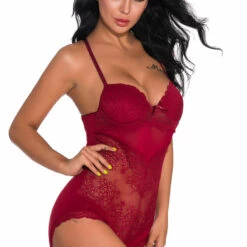 3WISHES Racy Retro Lace Teddy 24 3WISHES Racy Retro Lace Teddy