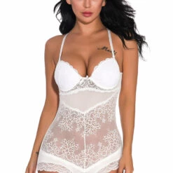 3WISHES Racy Retro Lace Teddy 21 3WISHES Racy Retro Lace Teddy