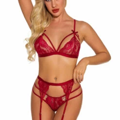 3WISHES Something Strappy Garter Set 14 3WISHES Something Strappy Garter Set