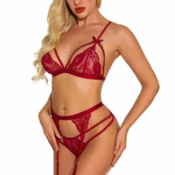 3WISHES Something Strappy Garter Set 13 3WISHES Something Strappy Garter Set
