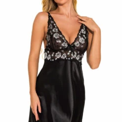 3WISHES Saucy Satin Chemise