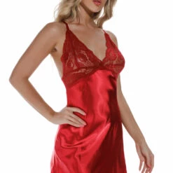 3WISHES Romance Me Satin Chemise 9 3WISHES Romance Me Satin Chemise