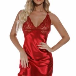 3WISHES Romance Me Satin Chemise 7 3WISHES Romance Me Satin Chemise