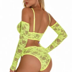 3WISHES Lingerie In Your Arms Lacy Bra Set