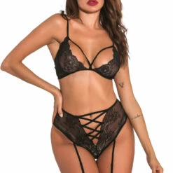 3WISHES Lingerie Simply Stunning Bra Set