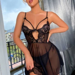 3WISHES Lingerie Moody Nights Babydoll 16 3WISHES Lingerie Moody Nights Babydoll