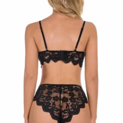 3WISHES Lingerie Lucky Lace Demi Bra And Panty 21 3WISHES Lingerie Lucky Lace Demi Bra And Panty