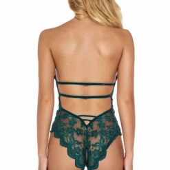 3WISHES Seductive Scalloped Lace Teddy