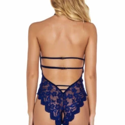 3WISHES Seductive Scalloped Lace Teddy