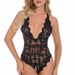 3WISHES Split Crotch Lace Teddy 15 3WISHES Split Crotch Lace Teddy