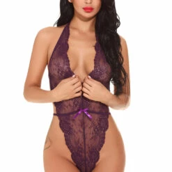 3WISHES High Hip Lace Teddy