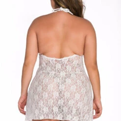 3Wishes Plus Size Daisy Lace Chemise 15 3Wishes Plus Size Daisy Lace Chemise
