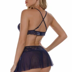 3WISHES Skirted Lingerie Set
