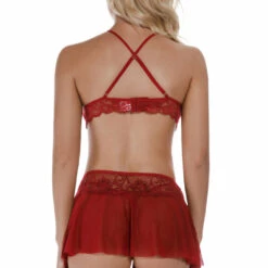3WISHES Skirted Lingerie Set