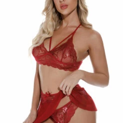 3WISHES Skirted Lingerie Set
