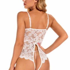 3WISHES Bow Front Bodysuit Lingerie 25 3WISHES Bow Front Bodysuit Lingerie