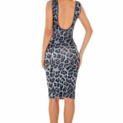 3Wishes Leopard Midi Dress