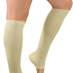 LO Brands Ivory Dance Style Textured Leg Warmers 5 LO Brands Ivory Dance Style Textured Leg Warmers