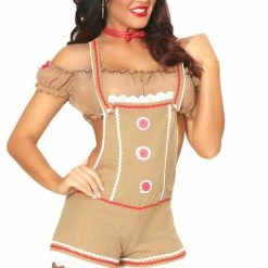 3WISHES Costumes Under $30 Sexy Gingy Costume