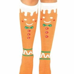 Leg Avenue Gingerbread Man Knee Highs