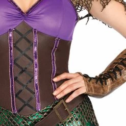 Leg Avenue Sexy Halloween Costumes Badass Mermaid Costume