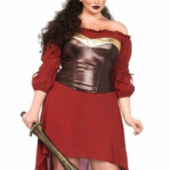 Leg Avenue Medieval Peasant Costume Dress Plus