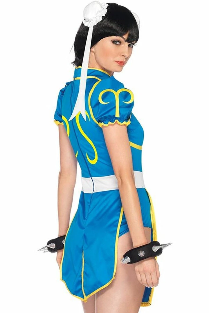 Leg Avenue Chun-Li Halloween Costume 2 Leg Avenue Chun-Li Halloween Costume