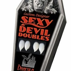 3WISHES Sexy Devil Doubles Vampire Fangs Accessories