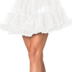 Leg Avenue Sequin Trimmed Petticoat