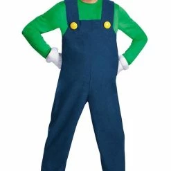 Disguise Sexy Halloween Costumes Deluxe Luigi Costume 5 Disguise Sexy Halloween Costumes Deluxe Luigi Costume