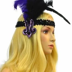Glitz Teaz Pasties Accessories Flashy Feather Headband 11 Glitz Teaz Pasties Accessories Flashy Feather Headband